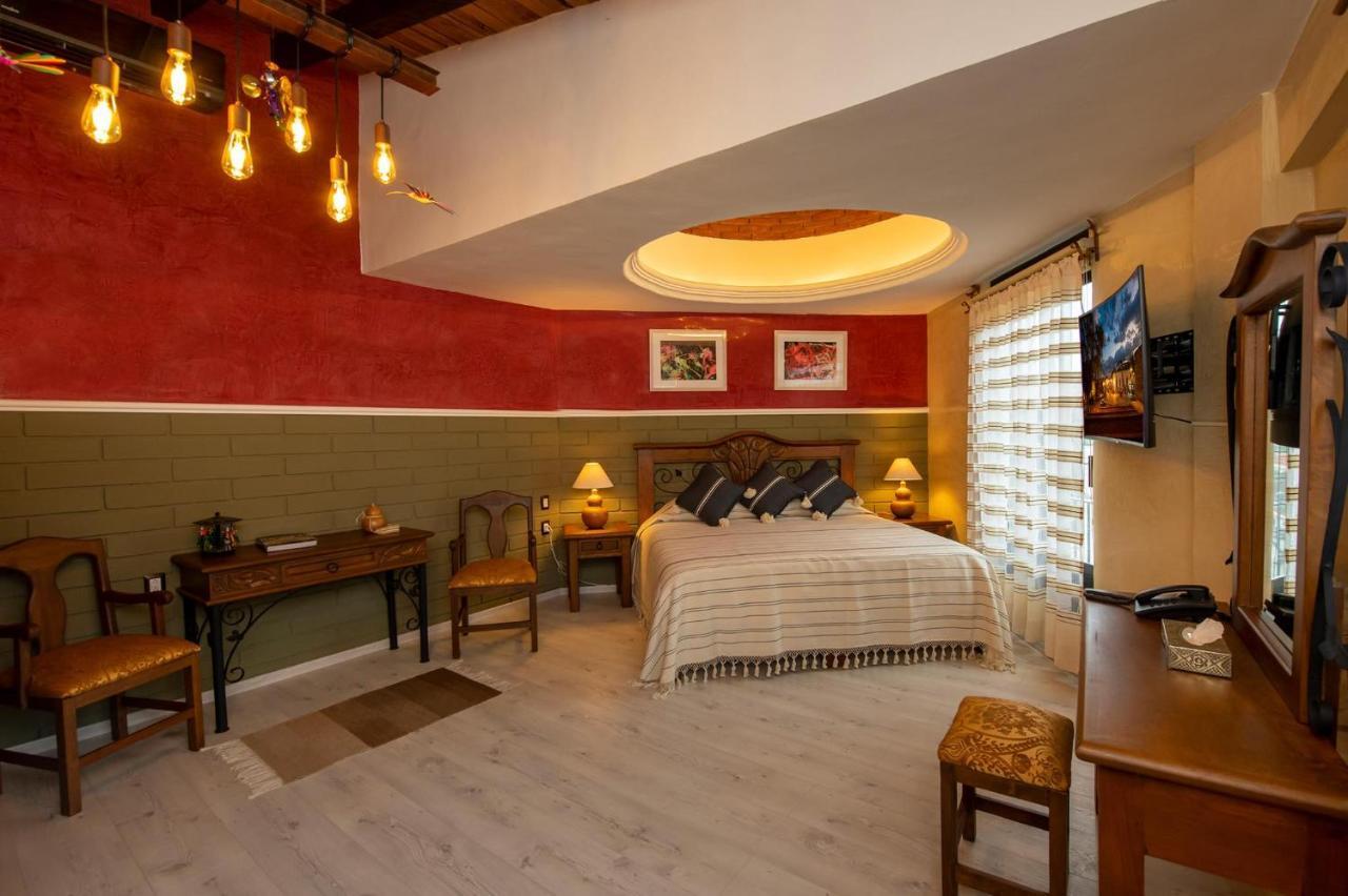 La Casona Colorada San Felipe Del Agua Hotell Oaxaca Eksteriør bilde